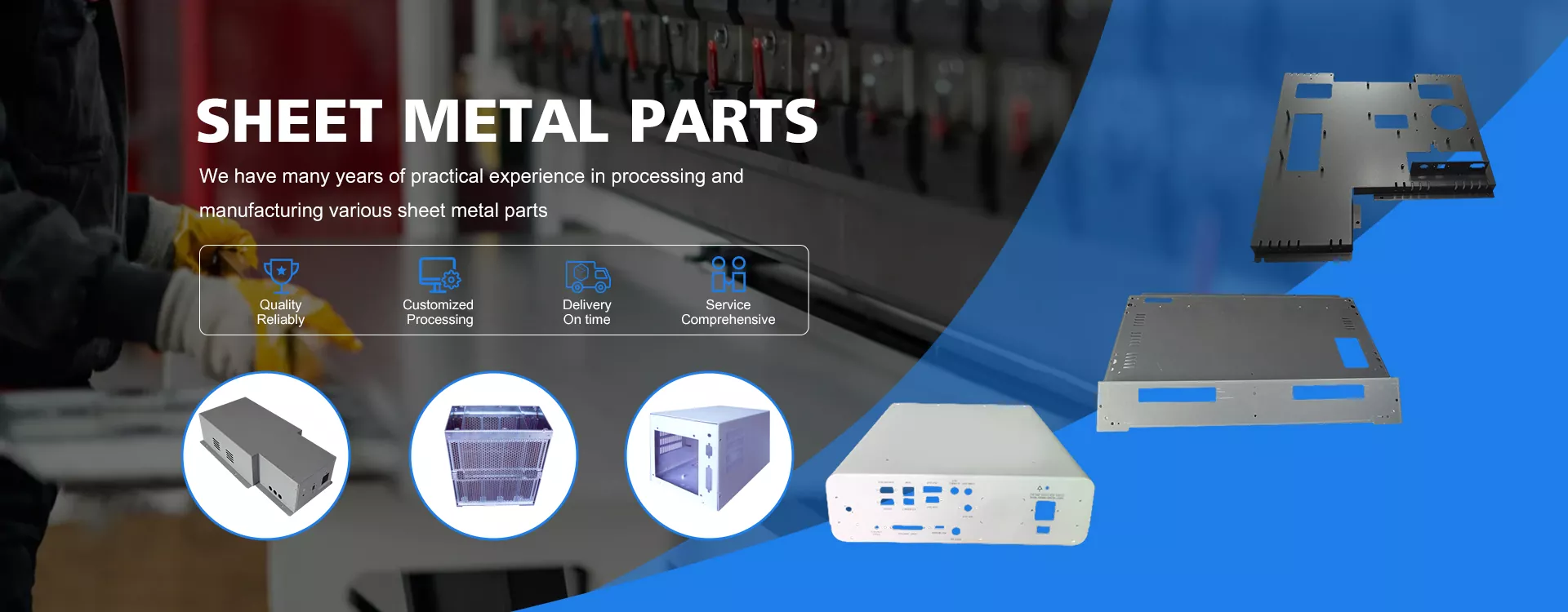 Fabrik für Blechteile in China