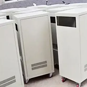 Industrieller Schaltschrank aus Blech