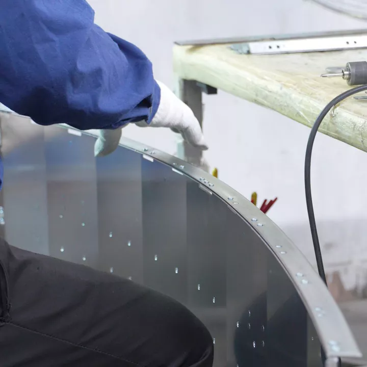 Präzisionsgebogenes Blech