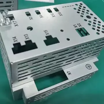 Schaltergehäuse aus Blech